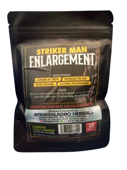 STRIKER MAN ENLARGEMENT