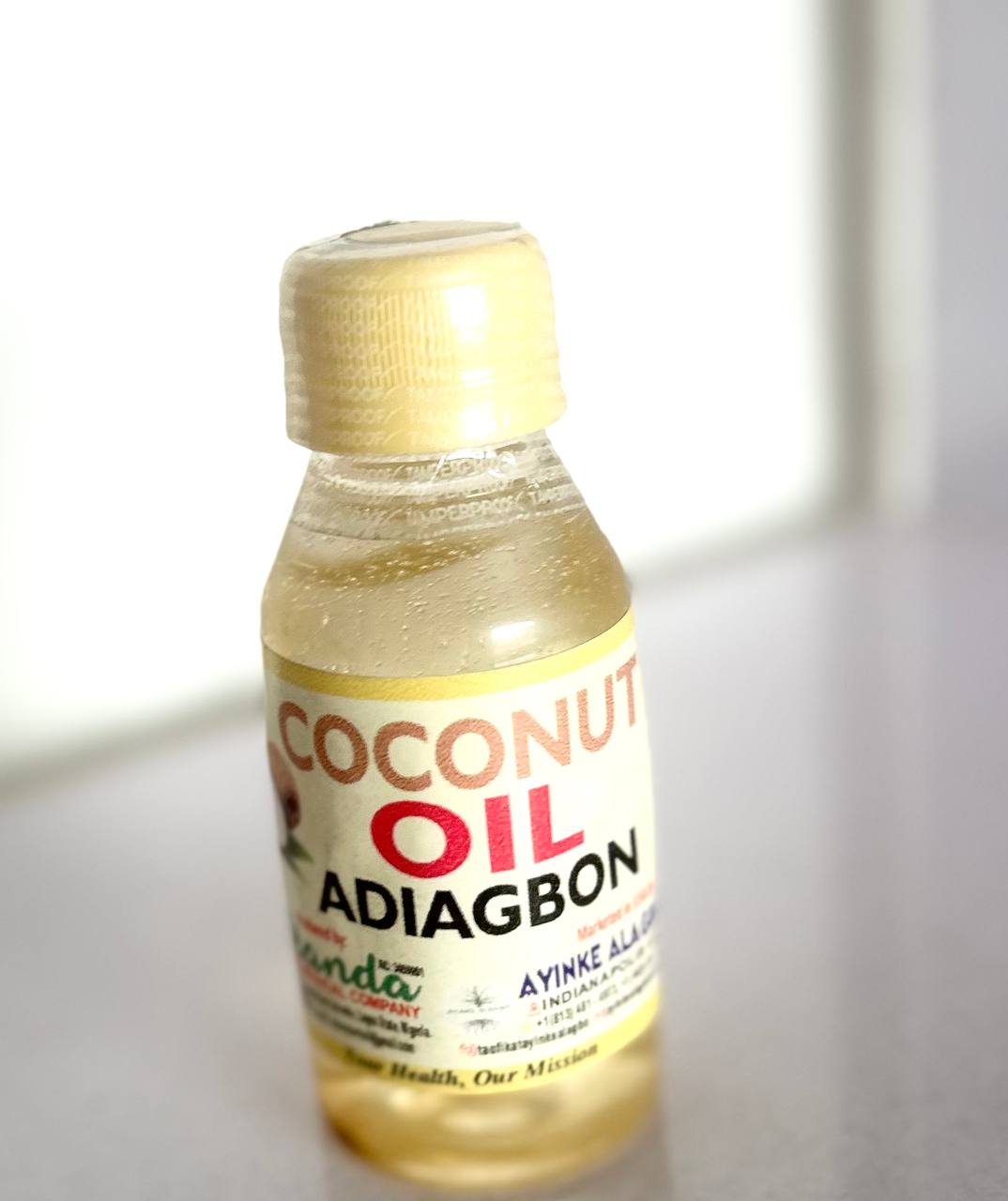 AYINKE ALAGBO COCONUT OIL ADI AGBON